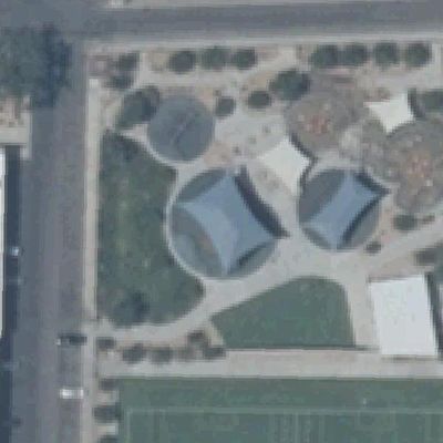 Aerial photo of Baker Park