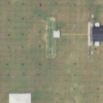 Aerial view of Bakersfield Cricket Field