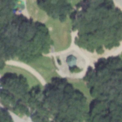 Aerial photo of Baldwin Park