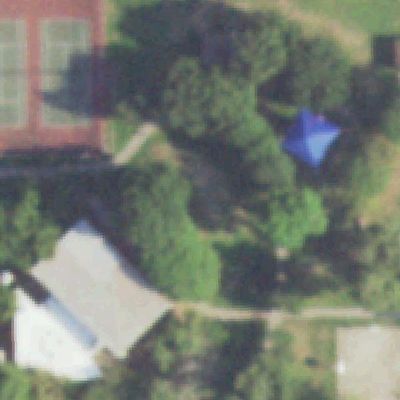Aerial photo of Barbara Jordan Park
