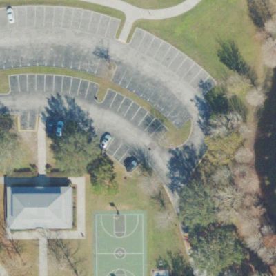 Aerial photo of Barber Park