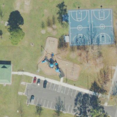 Aerial photo of Barnett Park