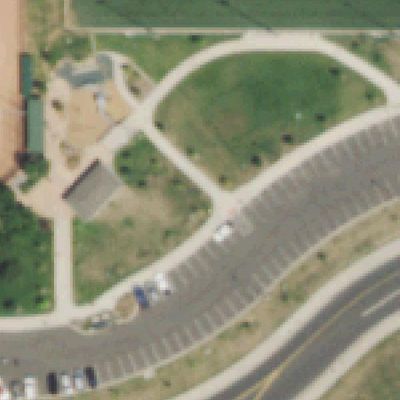 Aerial photo of Barnum East Park