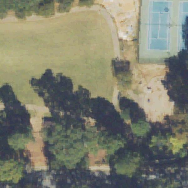 Aerial view of Barrett Park