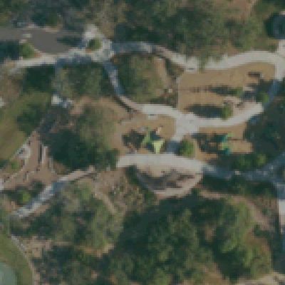 Aerial view of Basketball Court