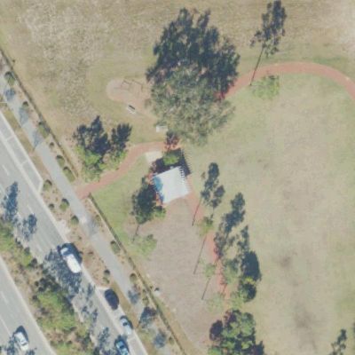 Aerial view of Bass Park