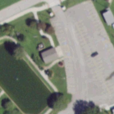 Aerial photo of Bay Area Park