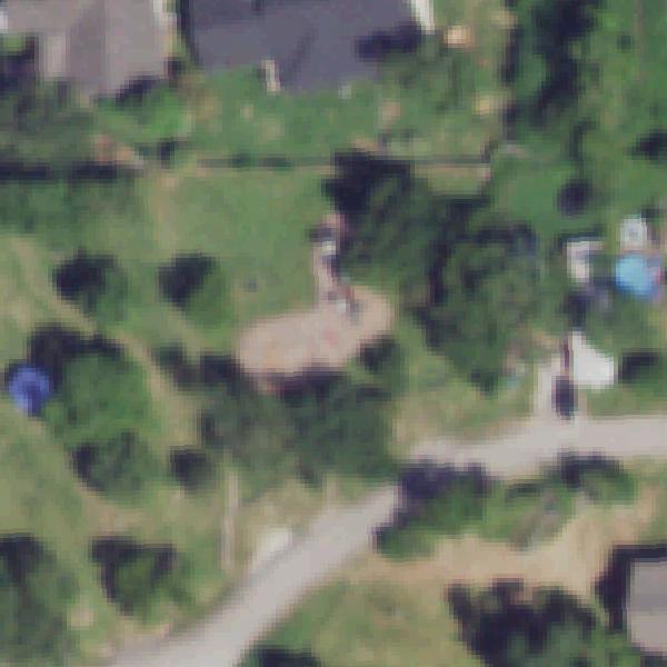 Aerial photo of Bay Oaks Park