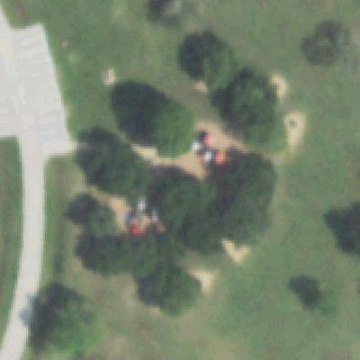 Aerial photo of Bear Creek Playground