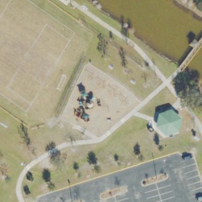 Aerial photo of Bear Creek Recreation Complex