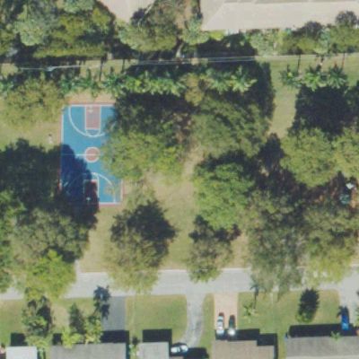 Aerial view of Beekman Park