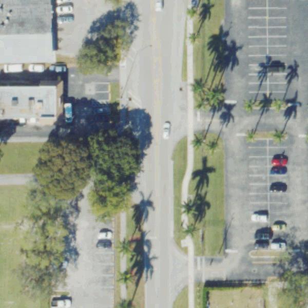 Aerial view of Bel Aire Park