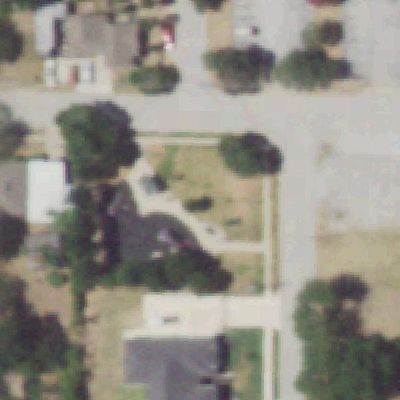 Aerial view of Bellaire Park