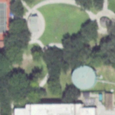 Aerial photo of Bellaire-Zindler Park