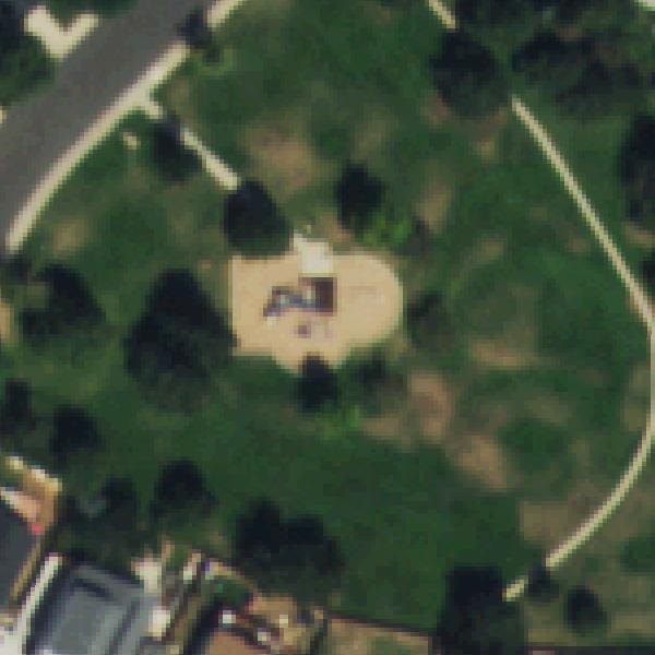 Aerial photo of Bellewood park