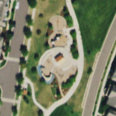 Aerial photo of Belvedere Park