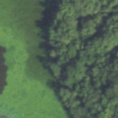 Aerial photo of Bench to rest
