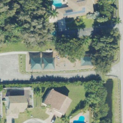 Aerial view of Berman Park