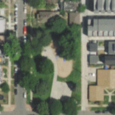 Aerial photo of Bernabe "Indio" Franco Park