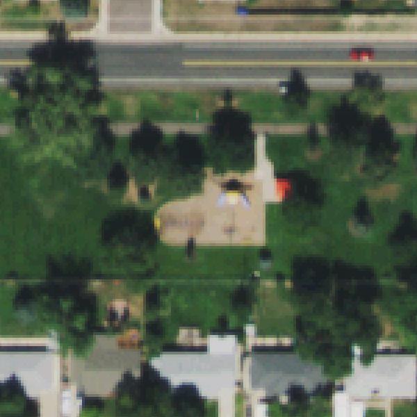 Aerial photo of Berry Park