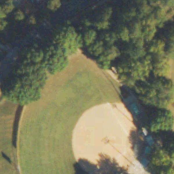 Aerial view of Bethesda Park & Aquatic Center