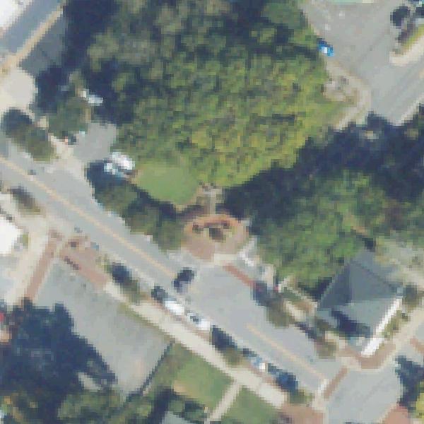 Aerial view of Betty Mauldin Park
