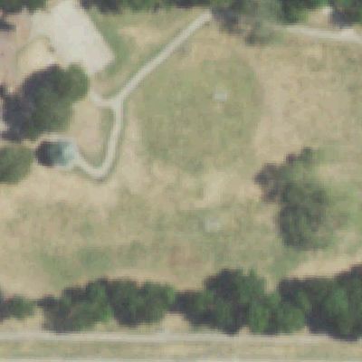 Aerial view of Bickers Park