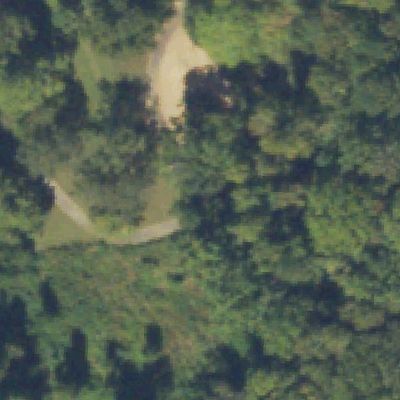 Aerial view of Biffle Park