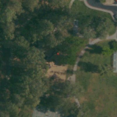 Aerial view of Big Rock Park