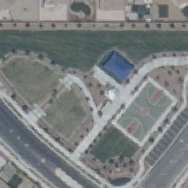 Aerial photo of Big Skye Park