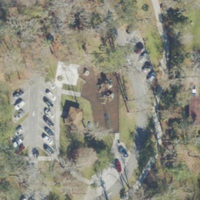 Aerial photo of Big Tree Park - Cross Seminole Trailhead