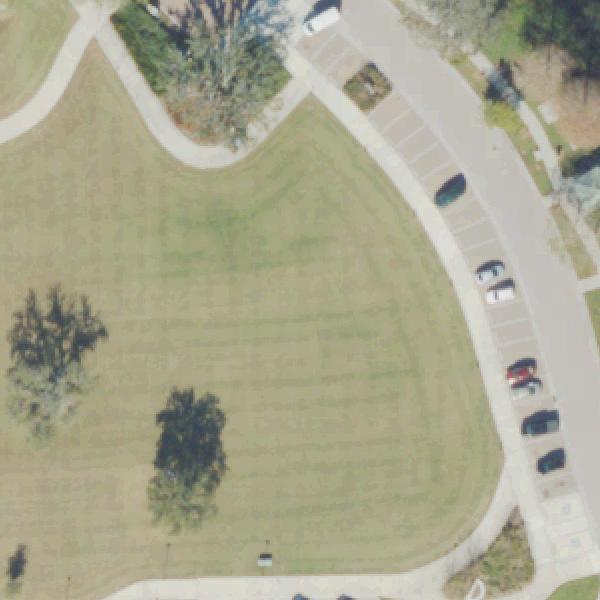 Aerial photo of Bill Breeze Park