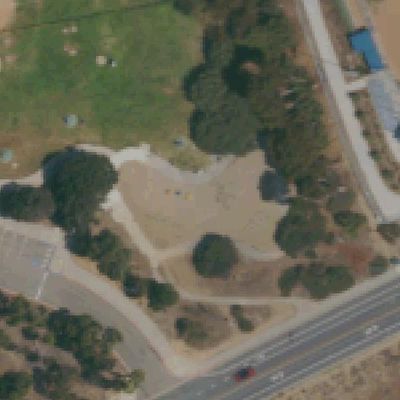 Aerial view of Bill Cleator Park