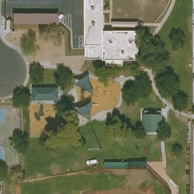 Aerial view of Bill Gentry Park