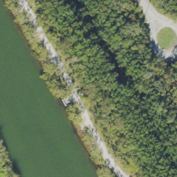 Aerial view of Black Creek Trail