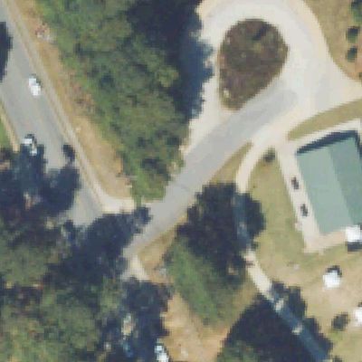 Aerial view of Blackburn Park Pavilion Parking