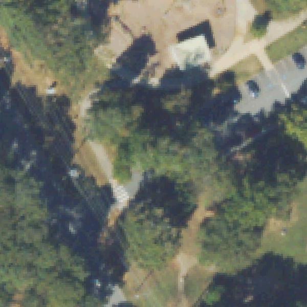 Aerial view of Blackburn Park Playground