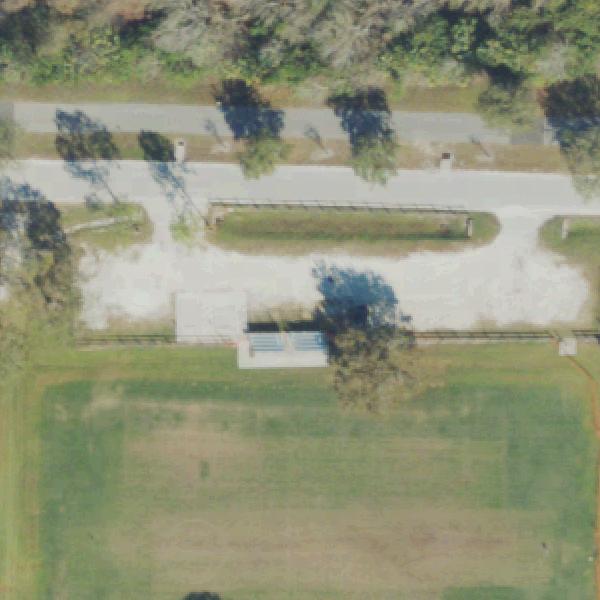 Aerial view of Blanchard Trail Fields