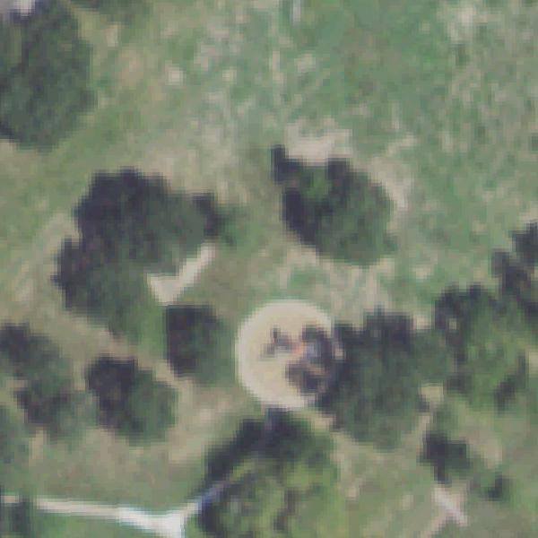 Aerial photo of Bliss Meadows Park