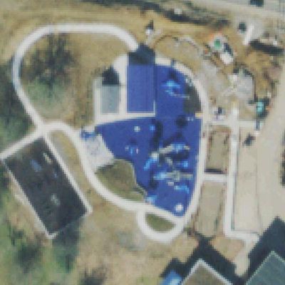 Aerial photo of Blue Cross Healthy Place