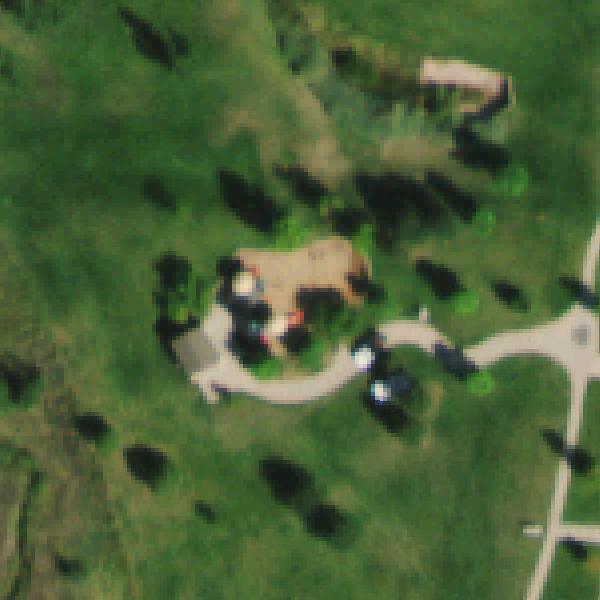 Aerial photo of Blue Grama Grass Park