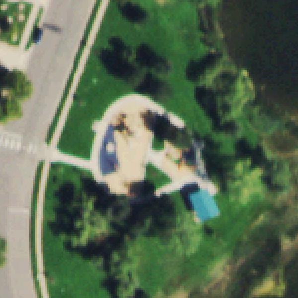 Aerial photo of Blue Heron Park