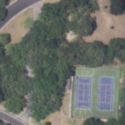 Aerial photo of Bluffview Recreation Area