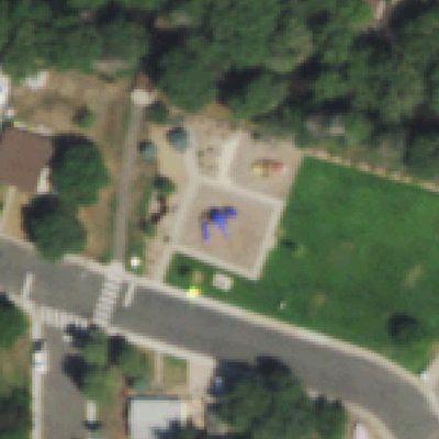Aerial photo of Bobcat Park