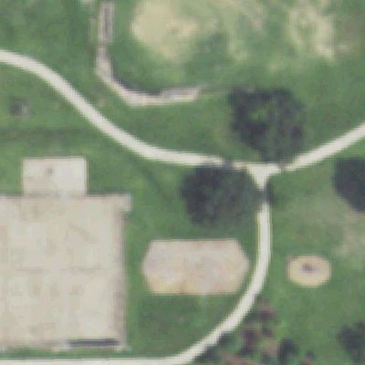 Aerial photo of Bonham Park