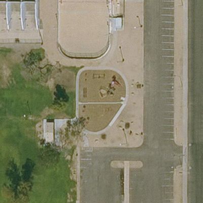 Aerial view of Bonsall Park