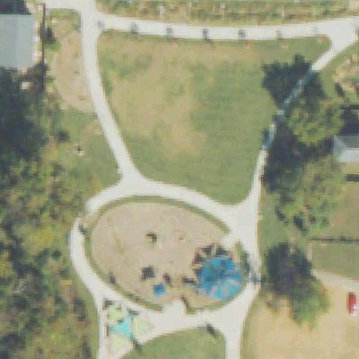 Aerial view of Boone Park West