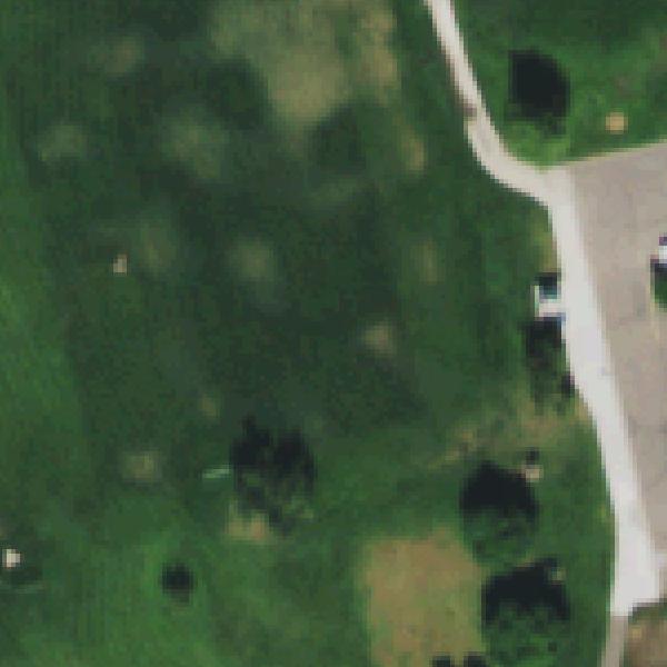 Aerial photo of Bowles Grove Park
