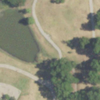 Aerial view of Bowles Park