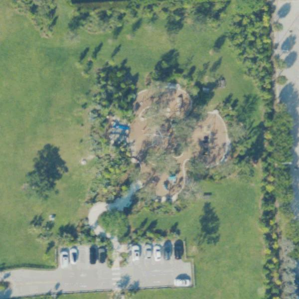 Aerial view of Boystown Pineland County Park